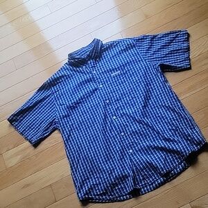 Button down short sleeve shirt